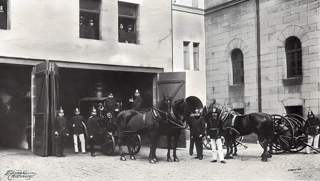 Wache Rathaus 1907